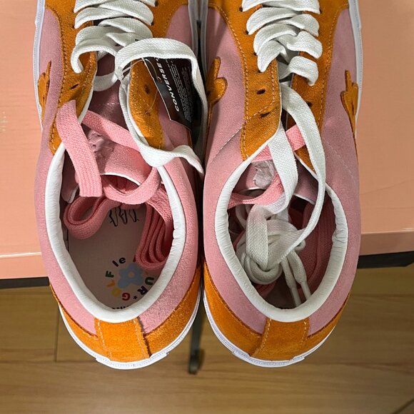 Golf Le Fleur Uno Orange/Pink Converse 10.5 New Golf Wang - Picture 4 of 8